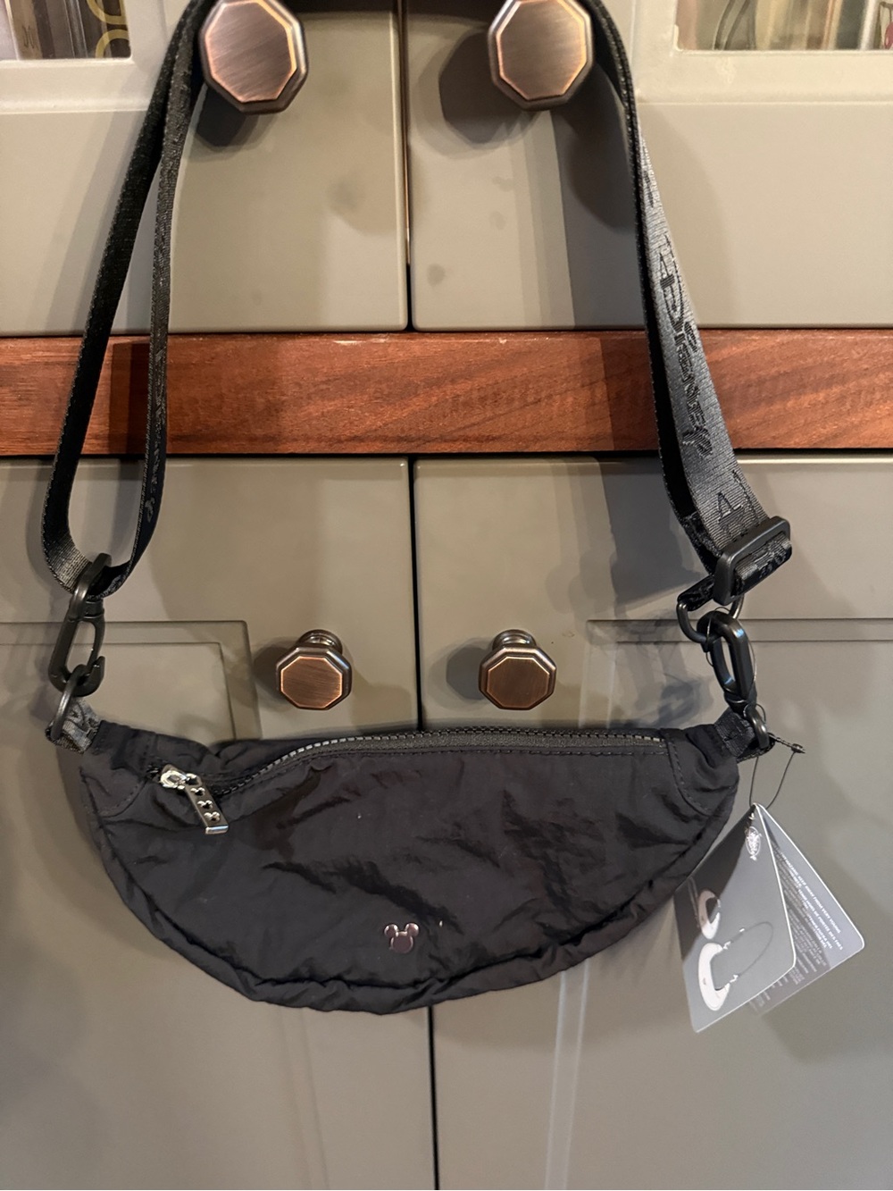 Disney Parks - Mickey Mouse Ivon Disney Crossbody Bag - Black